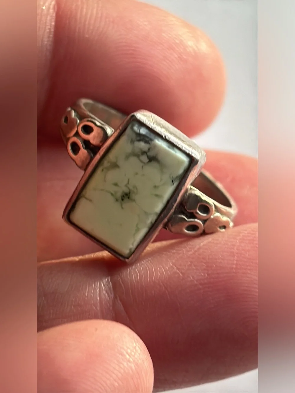 Sterling Silver and Gemstone Ring